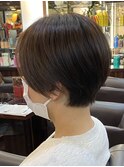 前下がり小顔ひし形ショートボブ◎20代30代40代代50代【池袋】