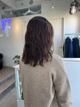 ロカ 表参道(loka) ニュアンスパーマ[表参道/ブリーチ/ハイライト]Mai