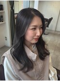 オフィスでも可能な　透明感カラー＊