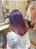 ◎紫ピンクグラデーションカラー