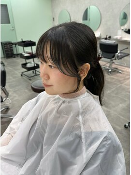 セライロ 千葉(celilo) 顔周りカット/レイヤーカット/韓国ヘア/宮田里穂