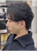 MEN’S HAIR/波巻ツイストスパイラル/フェザーパーマ/錦糸町