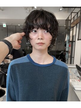 暗めカラー/韓国風巻き/レイヤーカット/髪質改善/縮毛矯正/銀座