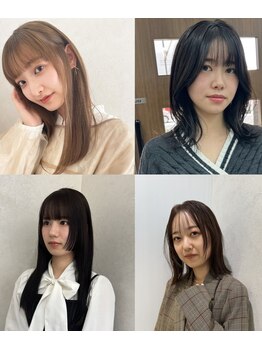 ノア(NOA by KENJE)の写真/【辻堂/藤沢】気になる顔周りも、あか抜けスタイルが叶う♪”自分らしさ”を大切にしたスタイルをご提案＊