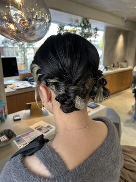 ニカイ(2F) ヘアアレンジ/羊ヘア/大人ガーリー