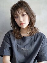 ギークス(GEEKS)&nbsp;【GEEKS渋谷】冬カラー/グレージュ/ミディアムレイヤー/20代30代