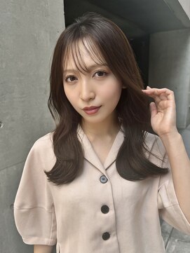 レスピア 銀座(Respia) アレンジ簡単王道セミロングヘア 【銀座/有楽町】30代40代50代