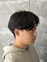 ニアウ 伊勢崎連取店(Niau)&nbsp;MEN’S HAIR/サーフカール/刈り上げセンターパート/伊勢崎
