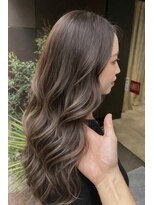 アース 四日市店(HAIR&MAKE EARTH) 透明感たっぷり♪上品グレージュロング
