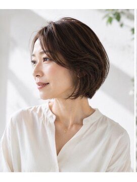アースオーセンティック 小平店(EARTH Authentic) 大人丸みショートボブ