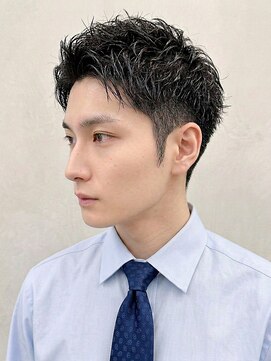 ヨシザワインク ハコザキ 水天宮前 日本橋人形町(YOSHIZAWA Inc.HAKOZAKI) 好印象ビジネスヘアアップバングショートナチュラルスタイル