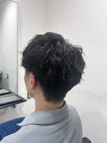 セカンド(Second)&nbsp;Second   ×　メンズパーマ