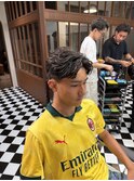 ニュアンスパーマニュアンスウルフダウンバングスペインカールR