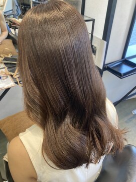 コムマティス 恵比寿ガーデンプレイス(Comme Matisse) ショコラベージュ×ロング
