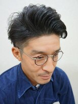 デコヘアーチップ(DECO HAIR Tip.) 渋男メガネ