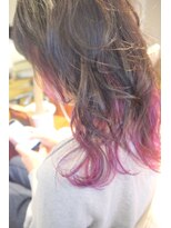 ヘアー ライフ トゥルース(Hair Life truth) 《truth》インナーカラー×ピンクバイオレット