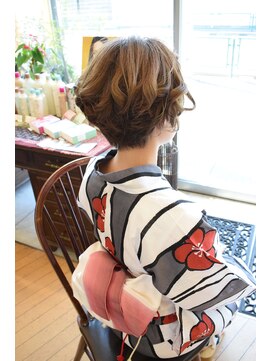 ベル(BELL) 浴衣着付&ショートへアアレンジ♪BELL/桜新町/用賀