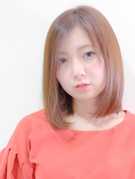 リズミカル さらさらストレートボブ