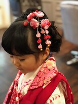 ボヌールヘア(BONHEUR HAIR)&nbsp;七五三　三歳　ヘアセット