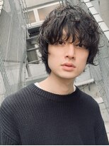 バイフィフス 原宿/表参道(by fifth)&nbsp;ニュアンスパーマスパイラルパーマウルフヘアメンズヘア