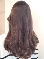 フォンズ(FONS)&nbsp;暗め透明感カラー ラベンダーベージュ ツヤ髪 ツヤカラー