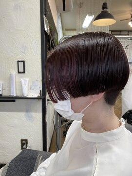 シャラ美容室 センターパート