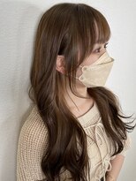 アンククロス 青山店(ANKH CROSS)&nbsp;顔まわりカット×アッシュベージュ