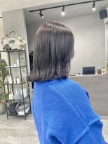 リアン(lien)&nbsp;外ハネボブ×スモーキーダークグレージュ♪