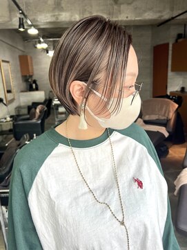 バーチョ(bacio) 20代30代40代◎小顔骨格矯正ショート【麻生/札幌ショート/白髪】