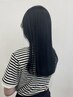 【Junoクーポン☆】【朝が楽になる】自然な縮毛矯正+カット￥11800