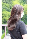 #ハイライト #コントラスト #ベージュ #ダブルカラー #立体感