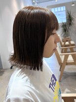 コレット 宇都宮(collet Gigi)&nbsp;#Sena 斜めバング/グレージュカラー/シルキーベージュ/ボブ