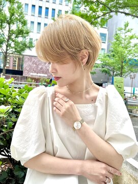 ジエクト 本店(The Ect) 大人可愛い前下がりショートボブ☆20代30代40代50代◎【心斎橋】