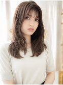 モテ髪アッシュオリーブレイヤーロングa戸田公園20代30代40代