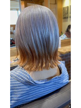 エイトウラワ 浦和店(EIGHT urawa) 【EIGHT浦和】ホワイトシルバー×オレンジ