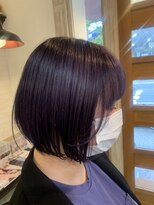 ボアップ(boappu)&nbsp;#パープルカラー#ボブ