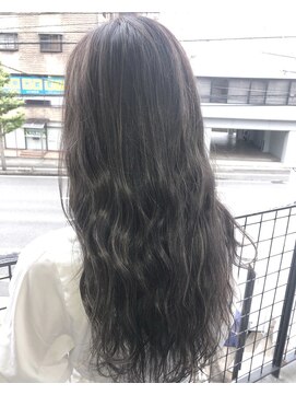 ヘアーサロン アモル(HAIR SALON Amor) ハイライトレイヤーカットダブルカラーイルミナカラー縮毛矯正