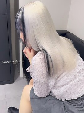 ベレーザ 渋谷(BELEZA) 7394ニュアンスカラーホワイトアッシュハイトーンカラー韓国ヘア