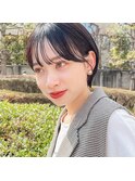小顔ショート/マッシュショート/似合わせカット/ショートヘア