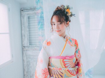 グランシャリオ 笹塚店(Grand Chariot)の写真/【笹塚駅徒歩5分】着付け・ヘアセット・メイクをトータルでお任せ♪プロの着付けで思い出に残る一日を…