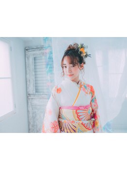 【笹塚駅徒歩5分】着付け・ヘアセット・メイクをトータルでお任せ♪プロの着付けで思い出に残る一日を…