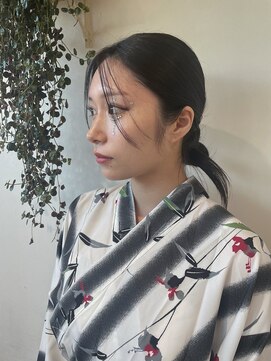 ゼスト 中野店(ZEST) 【ZEST中野 SAYAKA】 浴衣シニヨンアレンジ