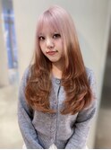 【 HIYORI 】" pink × beige ルーツカラー "