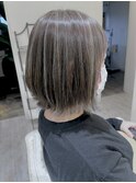 ボブ×ハイライト