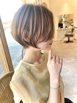 キイヘアーデザイン(key hair design) ショート/ボブ/縮毛矯正/前髪カット/ハイライト/前髪カット
