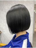 艶髪ボブ