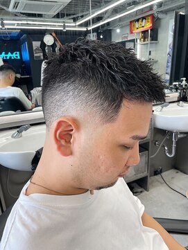 スタッグス 北千住(STUG'S) スペインカール/スパイキーショート[北千住/理容室]