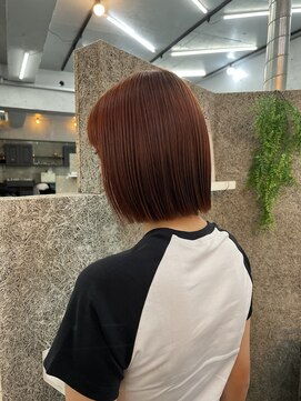 エイル(aell) ブリーチなしオレンジ