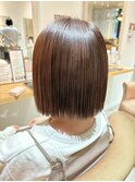 タッセルボブ×髪質改善カラー