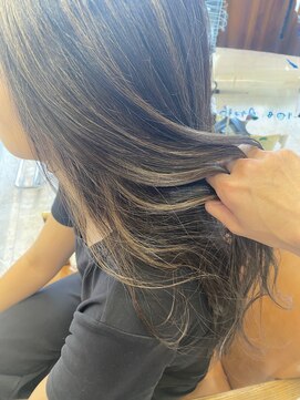 リアン 宮前店(Rian) ロングレイヤーアッシュベージュハイライト